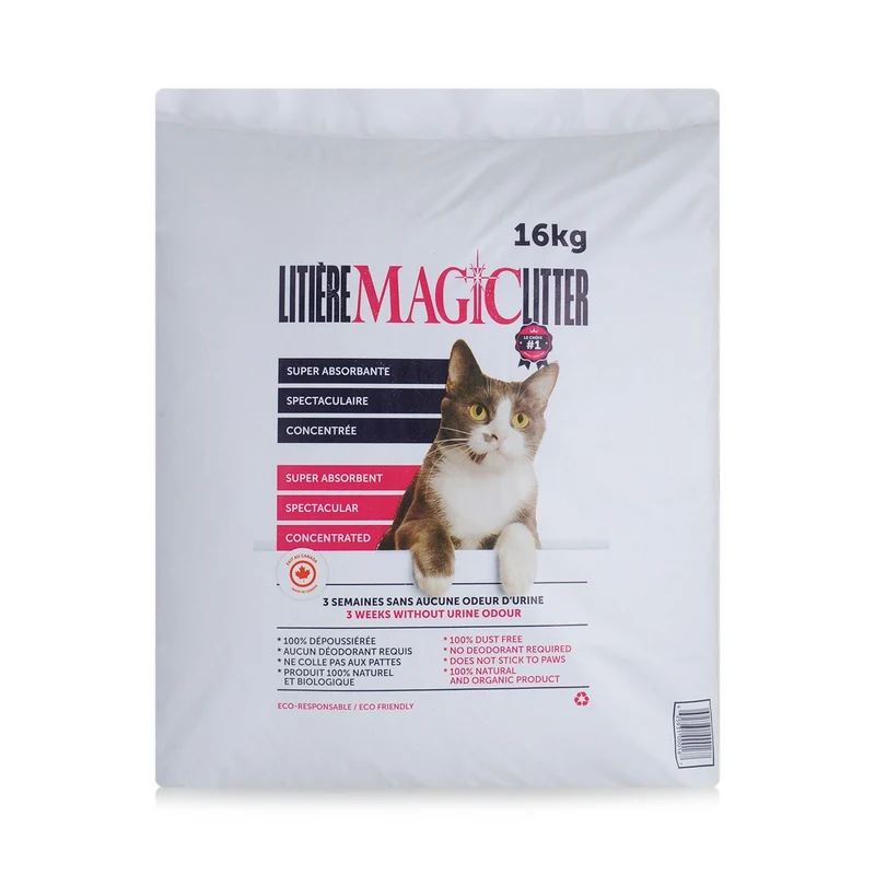 Litière magic naturelle pour chatons et chats adultes