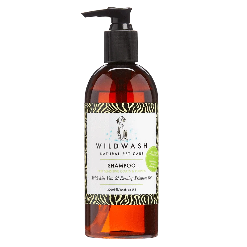 Shampoing chiots à peaux sensibles