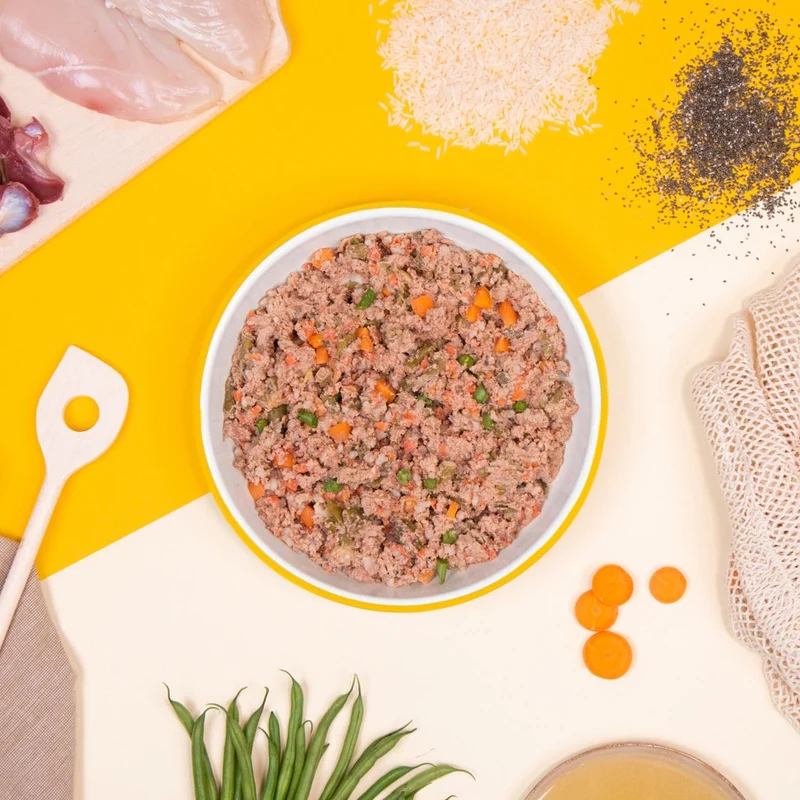 Recette Fraîche au Poulet pour Chiens sensibles - DOG CHEF