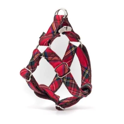 Harnais parachute pour chien motif écossais