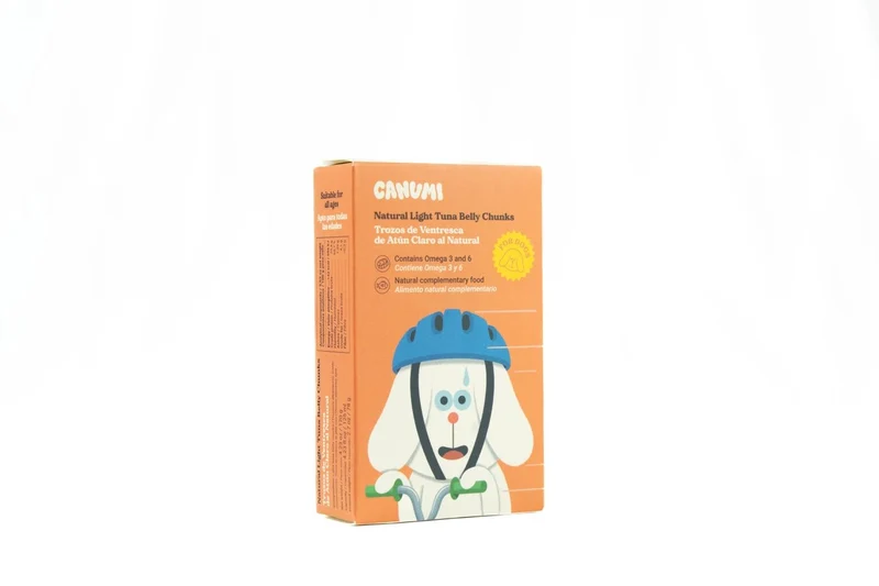 Poitrine de thon pâle tranchées pour chiens