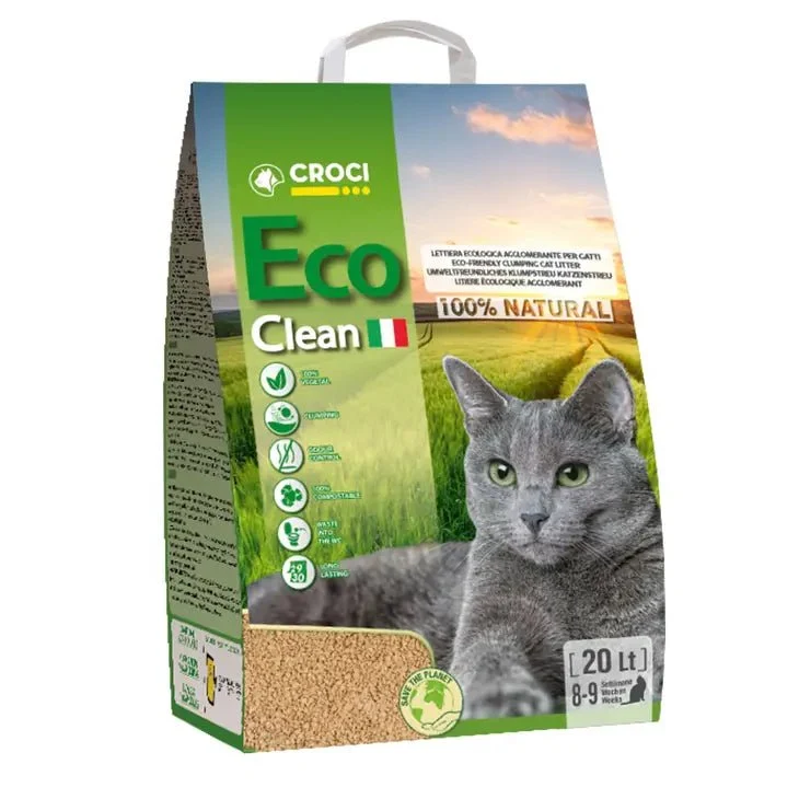 Litière végétale Eco Clean 6L