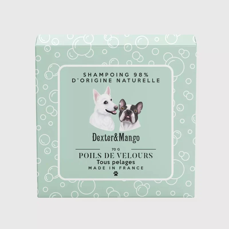 Shampoing solide poils de velours
