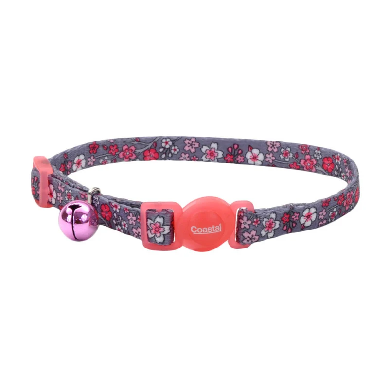 SAFE CAT Chat Collier Nylon Clochette 3/8x8-12" PCG