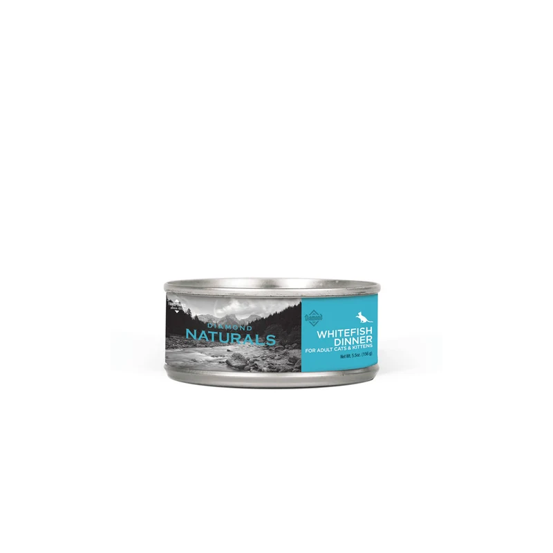 Diamond Naturals - Chat & Chaton Pâté de Poisson Blanc - Nourriture Humide pour Chats