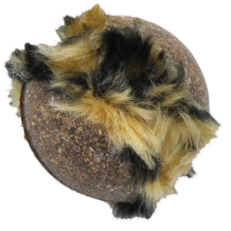 *TURBO Jouet Chat Balle Herbe à Chat Compressée 1.5"