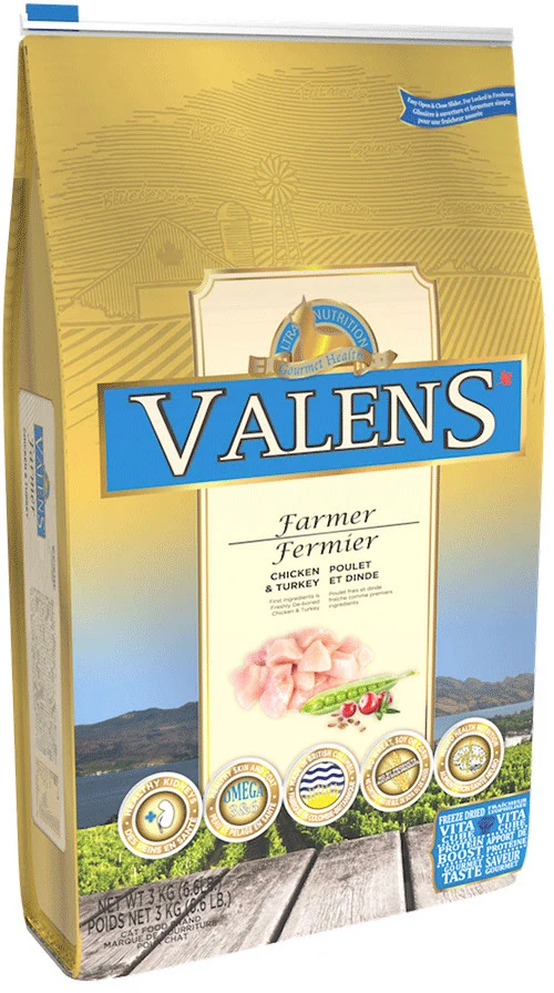 Valens - Chat Fermier Dinde et Poulet - Nourriture Sèche pour Chats
