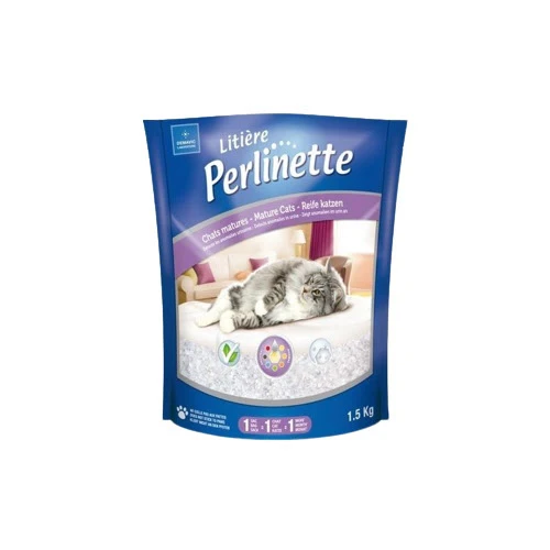 Perlinette - Litière de Silice pour Chats Matures