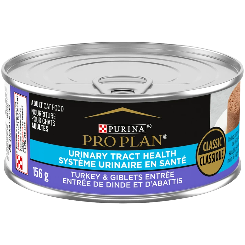 Purina Pro Plan - Chat Adulte Santé Urinaire Pâté de Dinde et Giblets - Nourriture Humide pour Chats