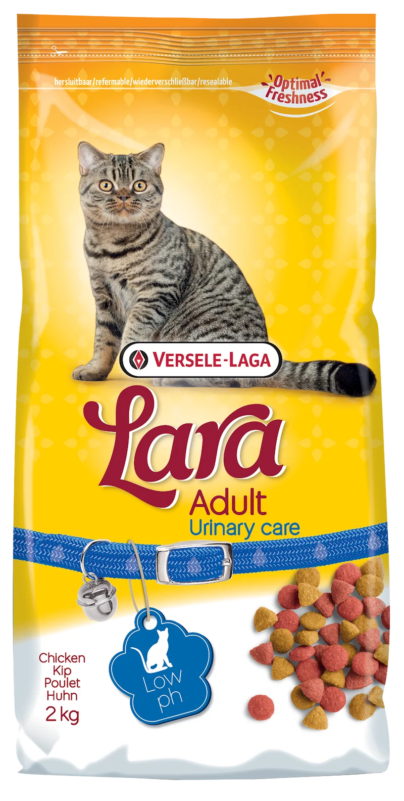 Lara - Chat Adule Soin Urinaire Poulet - Nourriture Sèche pour Chats