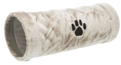 TRIXIE Tunnel Peluche Gris