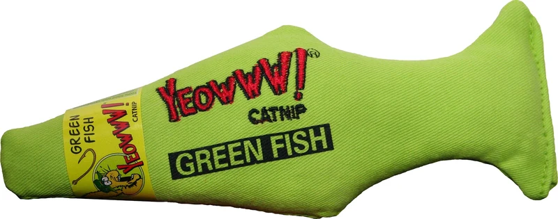 Ducky World - Poisson 7" - Jouet d'Herbe à Chat