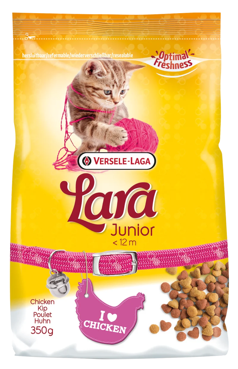 Lara - Chat Junior Poulet - Nourriture Sèche pour Chatons