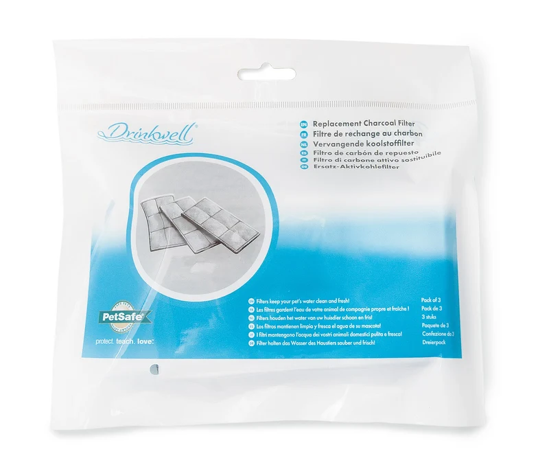 DRINKWELL Filtre au Charbon Premium x3