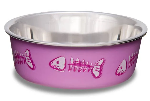 LOVING PETS BELLA Chat Bol Rose & Poisson XS