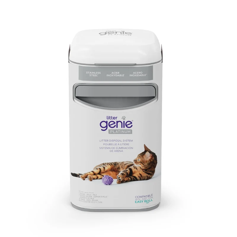 LITTER GENIE Poubelle à Litière Platinum