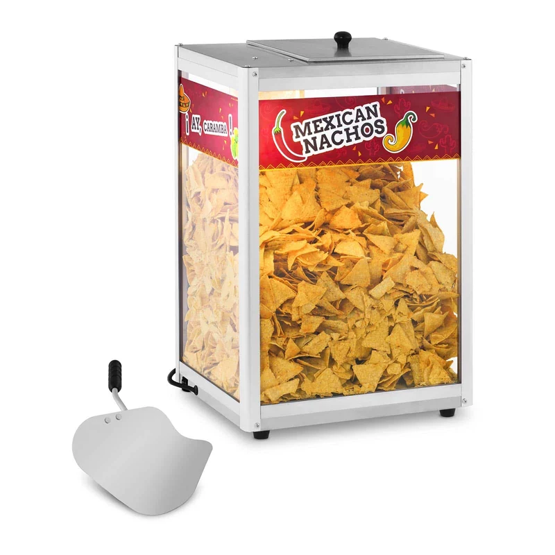 Machine à nachos 160 watts acier inoxydable aluminum verre trempé 14_0004904