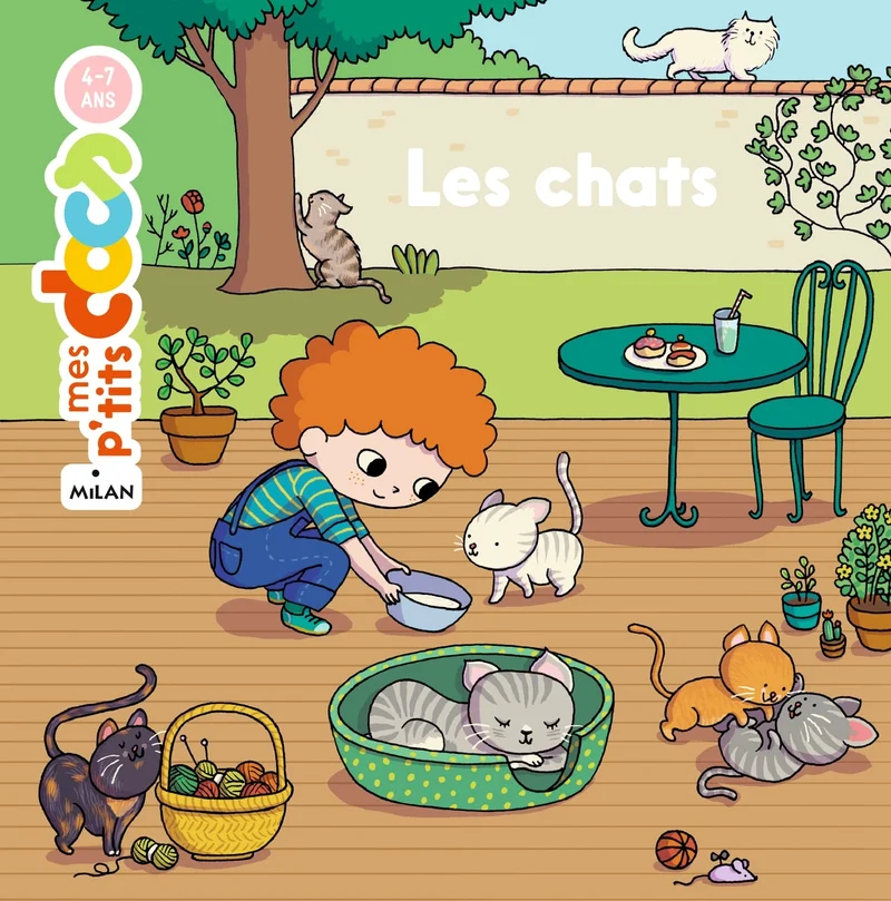 Livre enfant chat – Les Chats | Mes P’tits Docs
