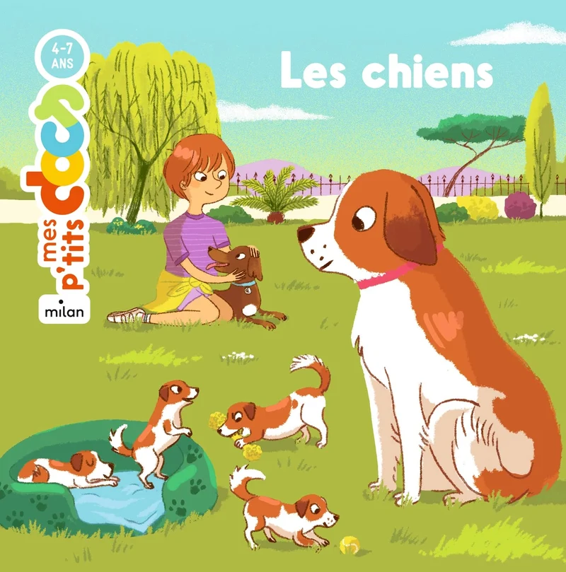 Livre enfant chien – Les Chiens | Mes P’tits Docs