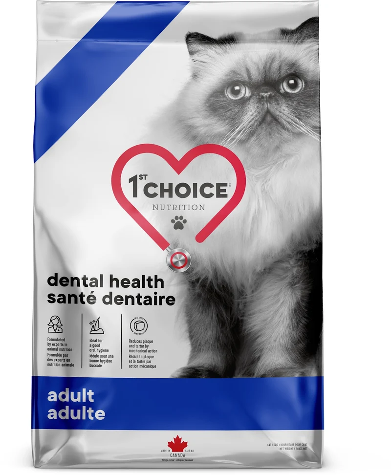 1st Choice - Chat Santé Dentaire Poulet - Nourriture Sèche pour Chats