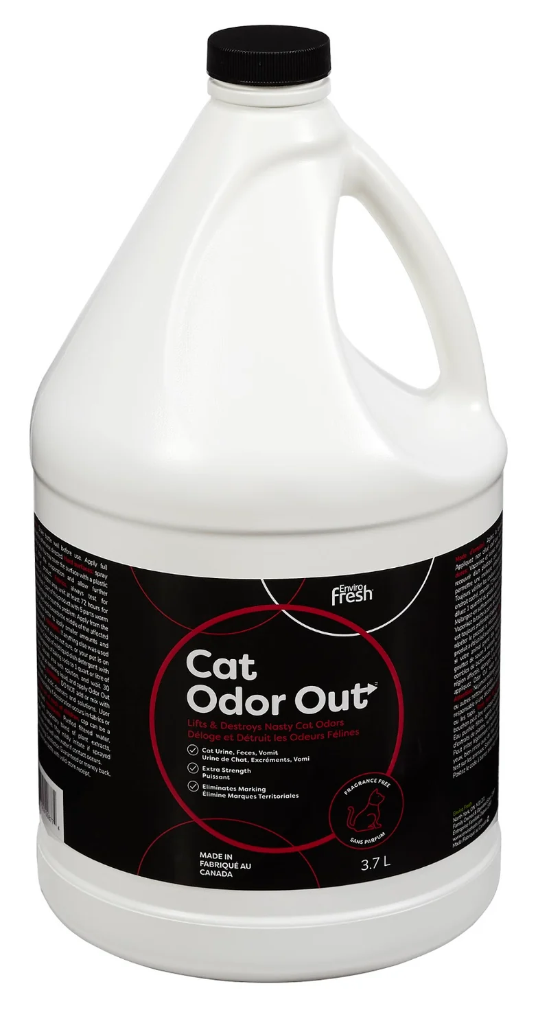 *ENVIROFRESH Odor Out Formule Chat 3.7L