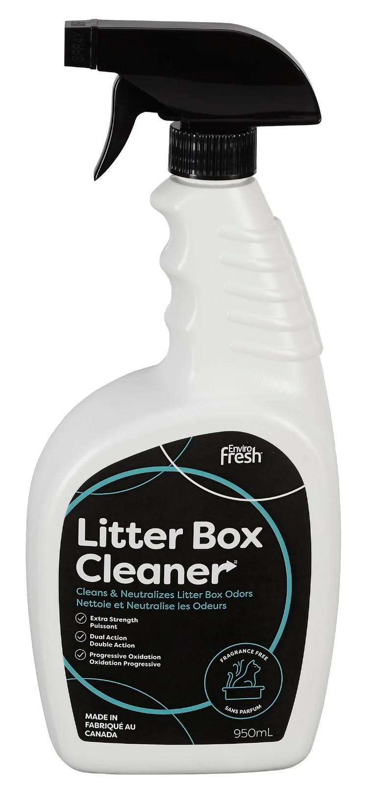 ENVIROFRESH Nettoyant Bac à Litière 950ml