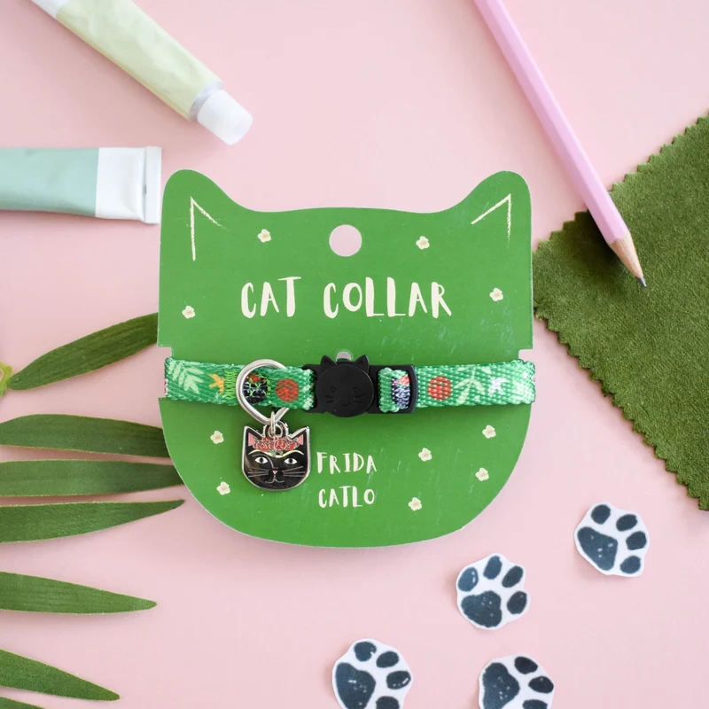 Collier chat anti-étranglement Frida Catlo