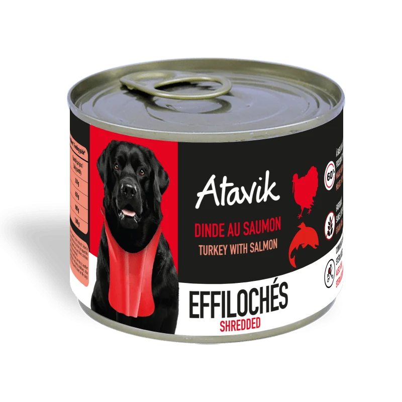 L'Épique Assiette - Émincés de Dinde au Saumon (200g) (DE)
