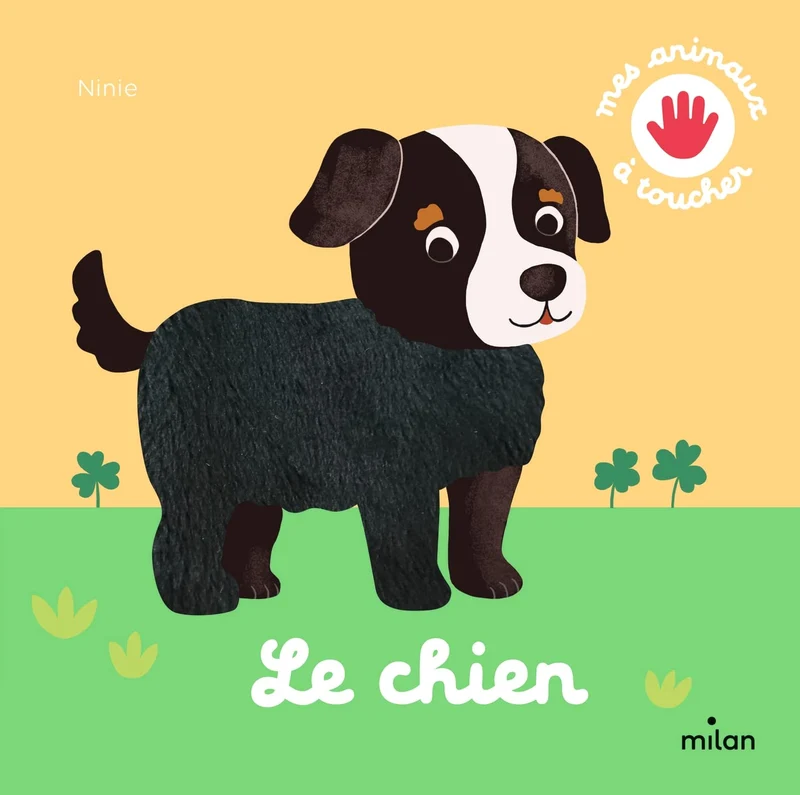 Livre bébé chien à toucher – Le chien Mes animaux à toucher