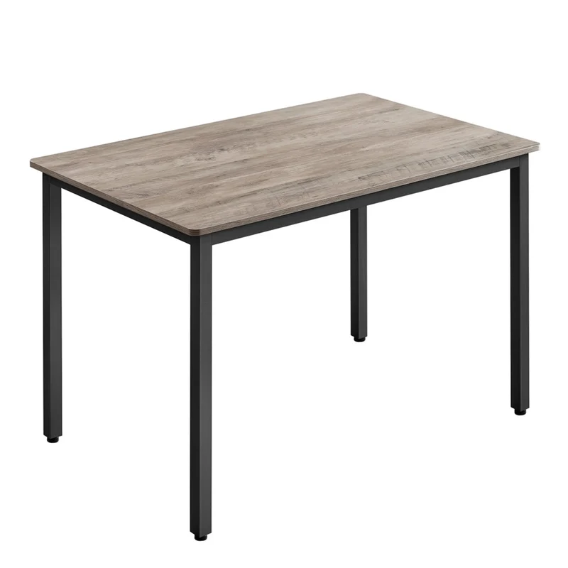 Table de bar table de cuisine 70 x 110 x 77 cm table à manger pour 4 personnes table de salon bureau pour salle à manger cuisine style industriel gris 12_0007580