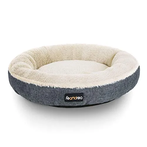 Panier pour chien lit pour chat rond 55 cm gris foncé 12_0001204