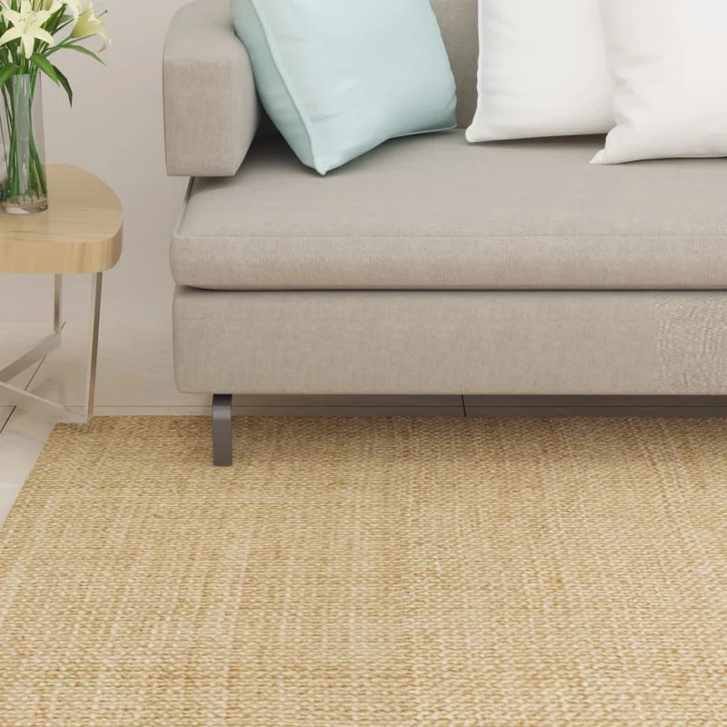 Tapis pour griffoir à griffer pour chat en sisal 80 x 150 cm Marron clair 02_0045553
