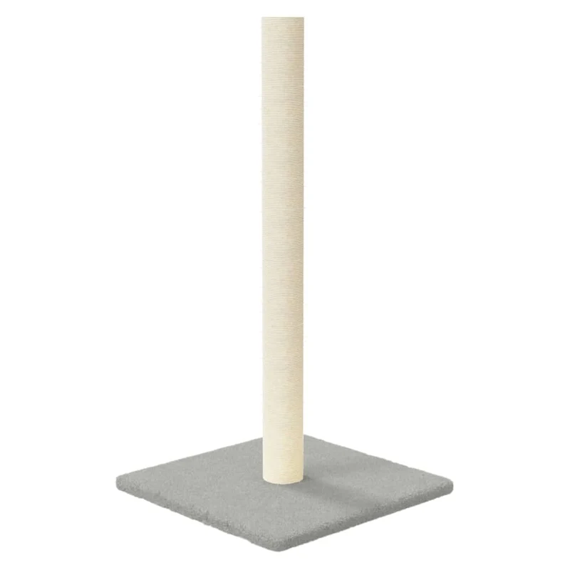 Arbre à chat meuble tour grimper jouet grattage grattoir escalade plateforme clair 35 x 35 x 70 cm gris 02_0022765